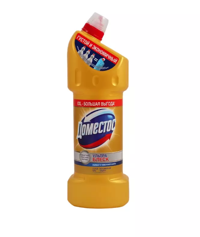 Средство для унитаза ДОМЕСТОС Ультра блеск 1,5 л