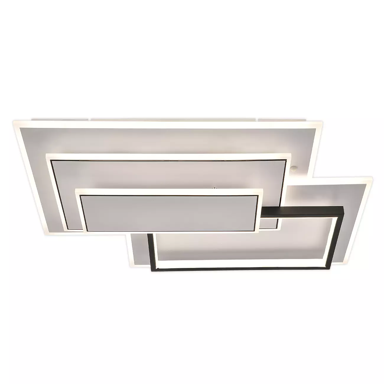 Люстра светодиодная 145Вт 3000-6500К пульт белый/черный Escada 10294/3LED