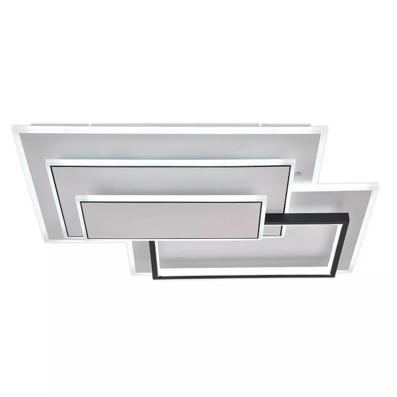 Люстра светодиодная 145Вт 3000-6500К пульт белый/черный Escada 10294/3LED