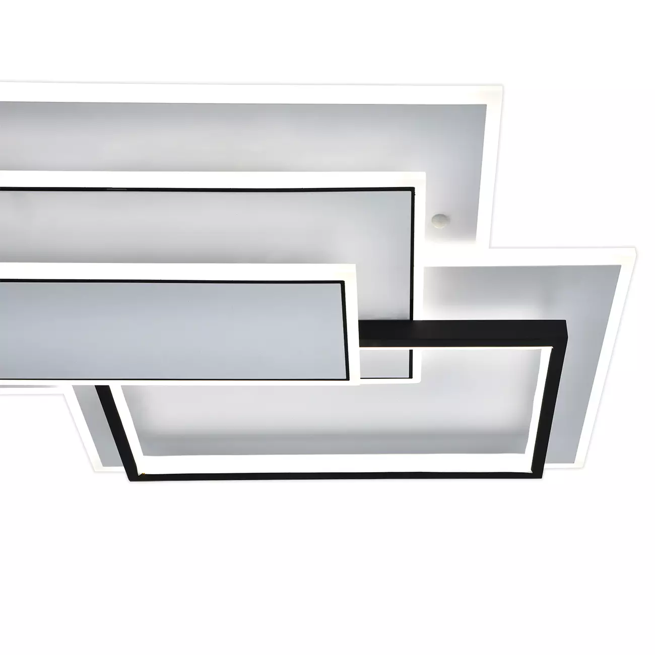 Люстра светодиодная 145Вт 3000-6500К пульт белый/черный Escada 10294/3LED