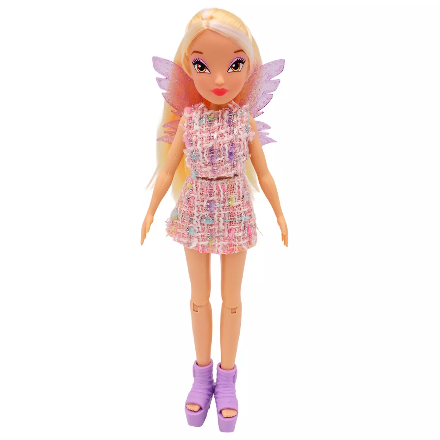 Кукла шарнирная Winx Club Модная Стелла с крыльями 24 см IW01242103