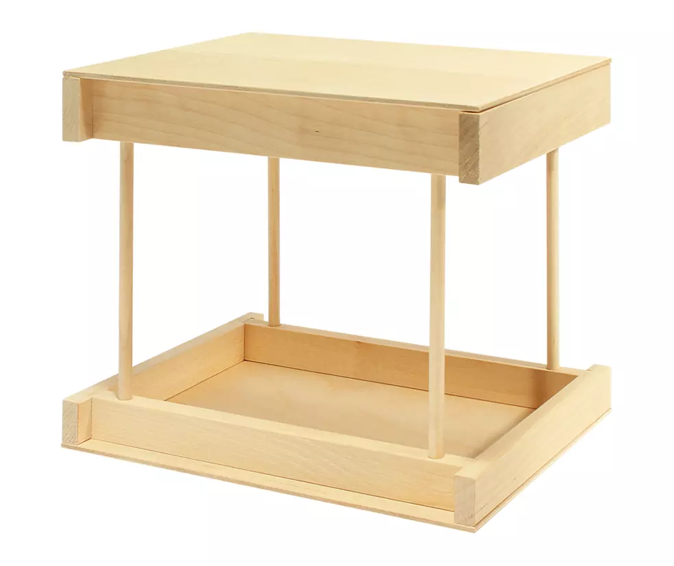 Сборная модель деревянная Кормушка для птиц Снегирь Пелси НР629