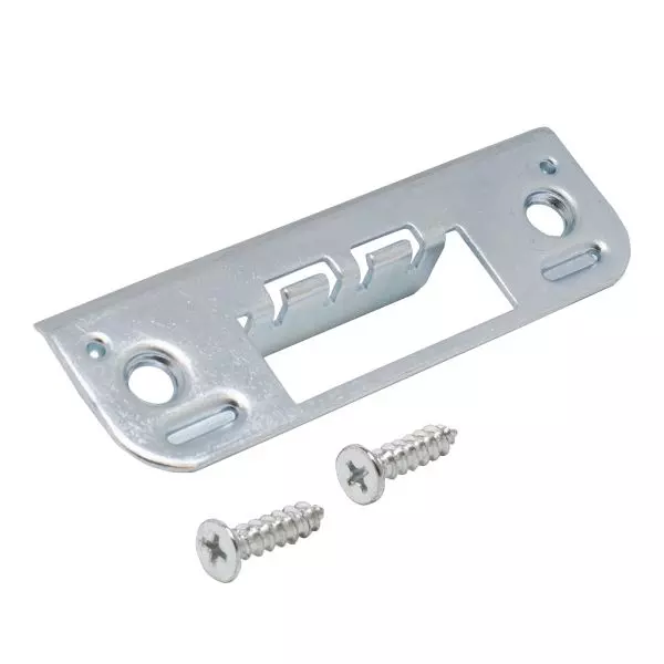 Ответная планка для замка 045 ZP хром для финских дверей АЛЛЮР