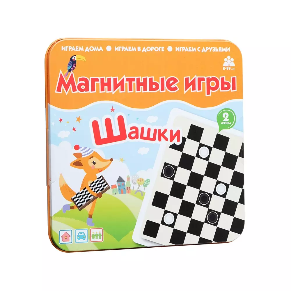 Магнитная игра Шашки