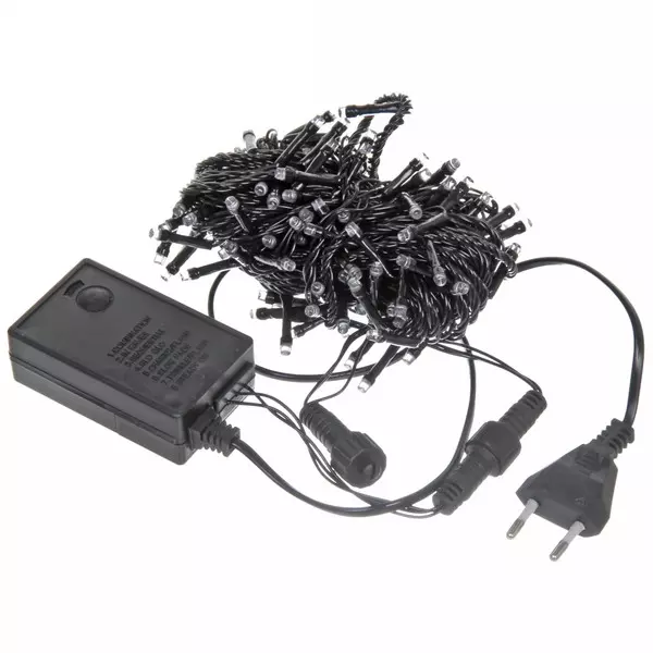 Уличная гирлянда Нить 11 м 120 ламп синий (8 режимов) 183-161