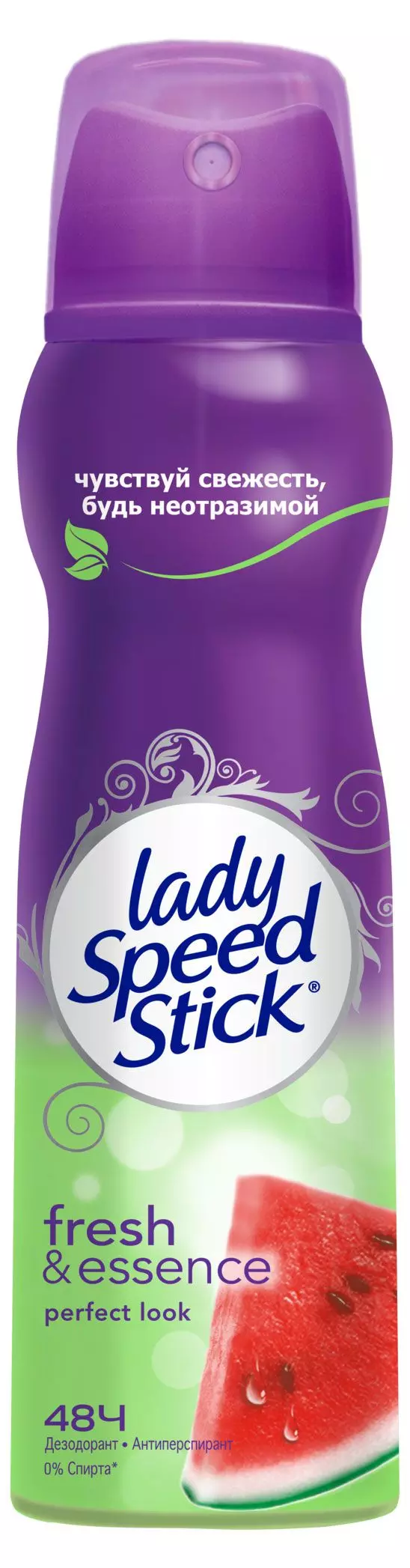 Дезодорант-антиперспирант Lady speed stick Спрей Fresh & Essence Perfect Look (Арбуз) 150мл женский