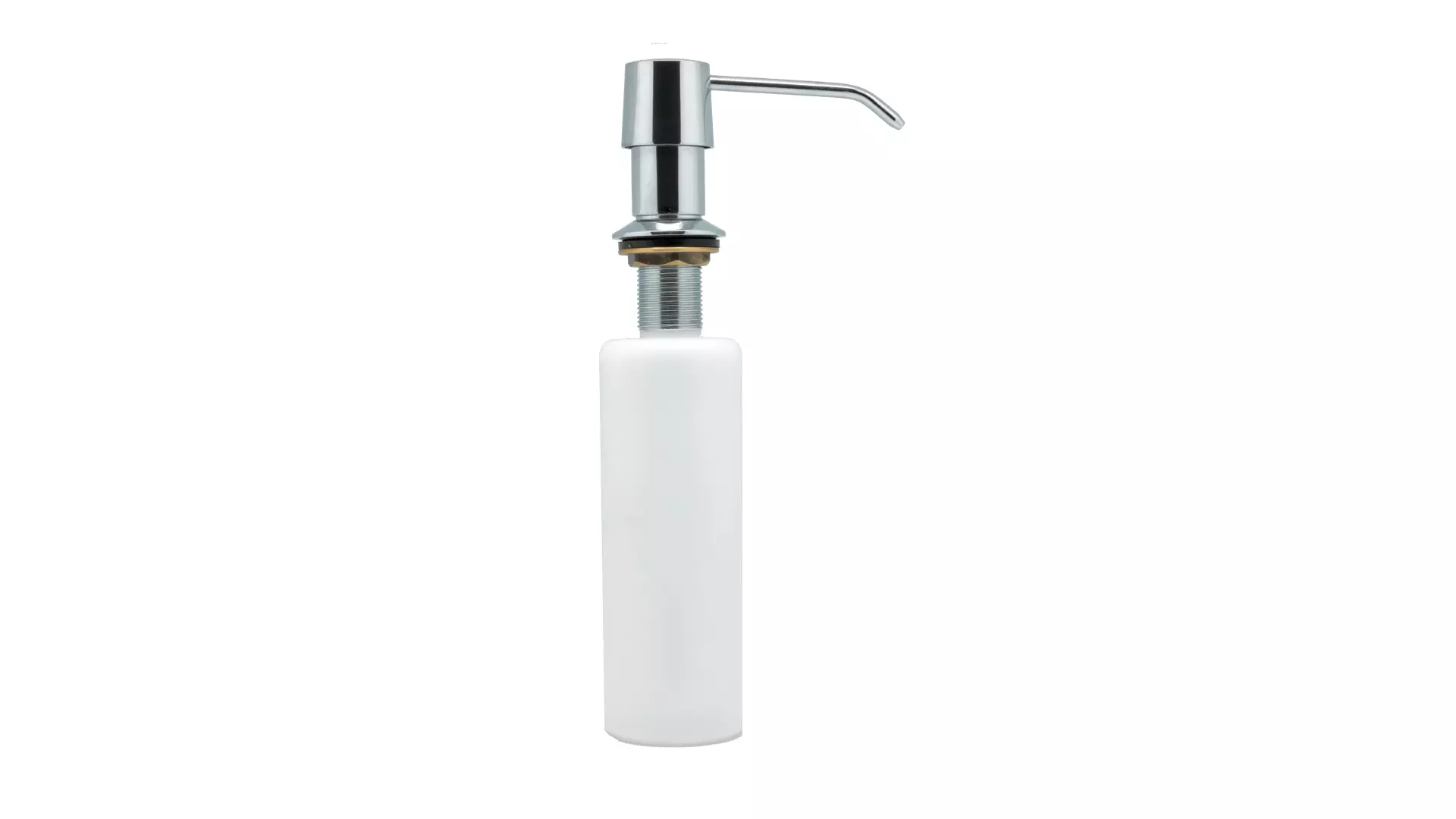 Дозатор для жидкого мыла врезной Fixsen Hotel FX-31012D 350 мл (металическая помпа)