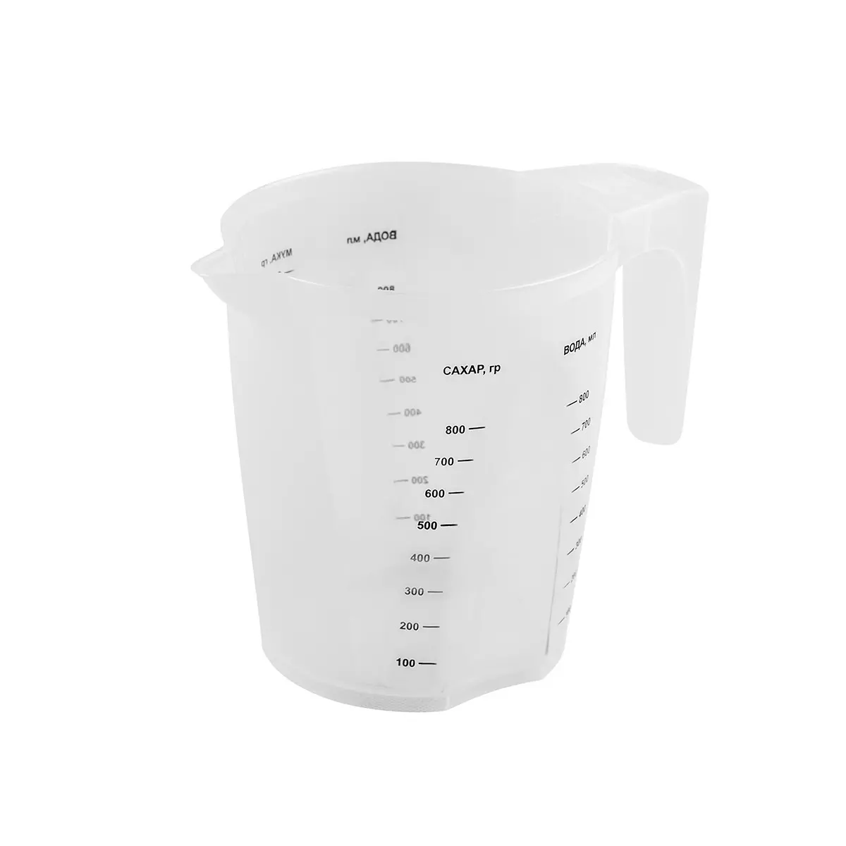 Кувшин мерный 1л, пластик, STOCKHOLM PT1146НАТ-18