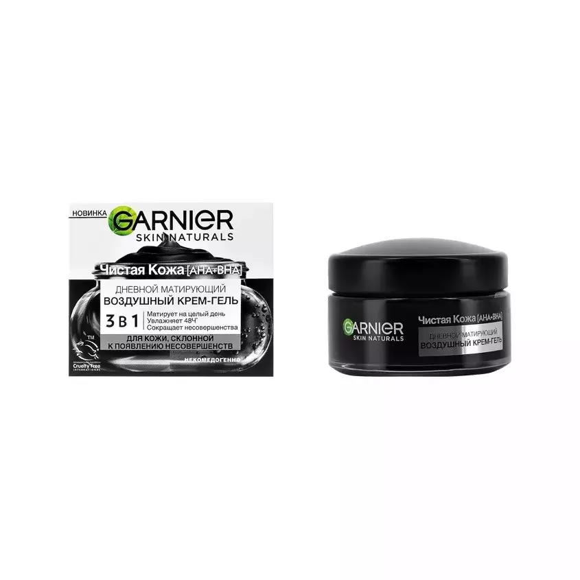 Крем-гель для лица Garnier Чистая кожа дневной матирующий 50 мл
