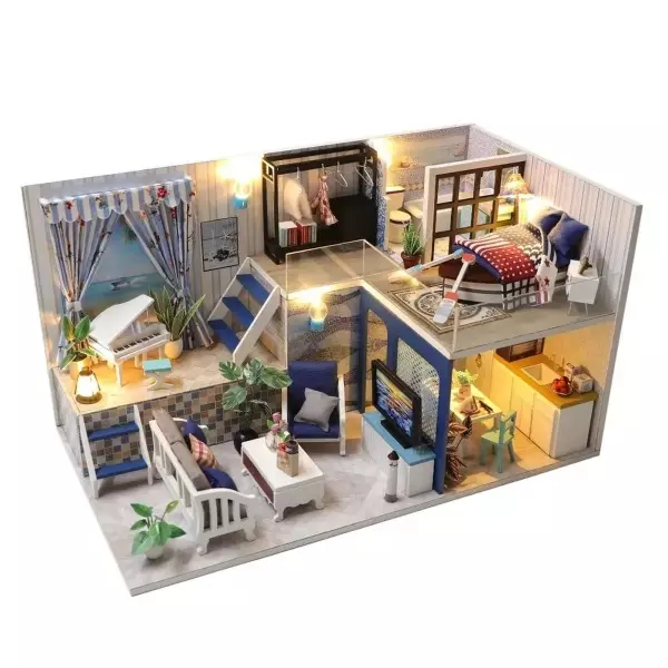 Румбокс интерьерный конструктор MiniHouse Путешествие на море Hobby Day PC2116