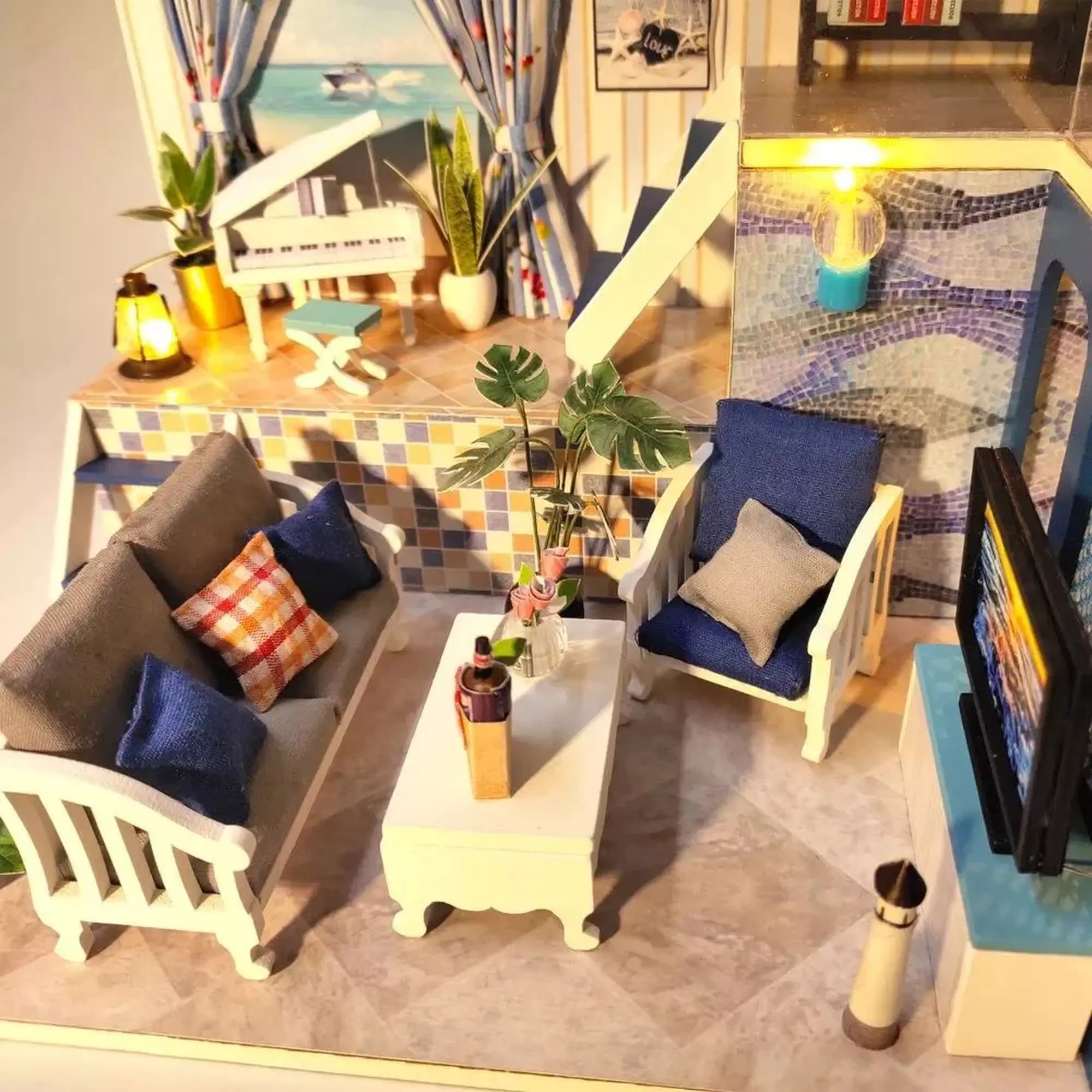 Румбокс интерьерный конструктор MiniHouse Путешествие на море Hobby Day PC2116