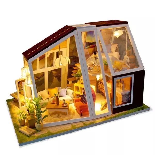 Румбокс интерьерный конструктор MiniHouse Хижина 21-ого века Hobby Day M902