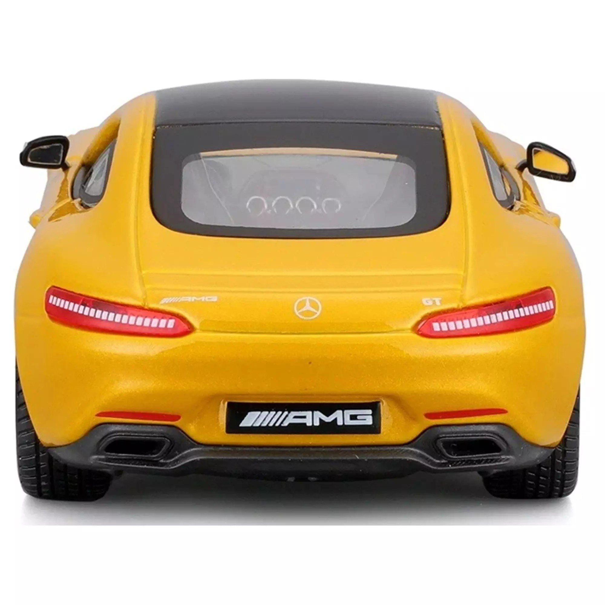 Машинка die-cast Mercedes-AMG GT Bburago 1:32, жёлтая 18-43065