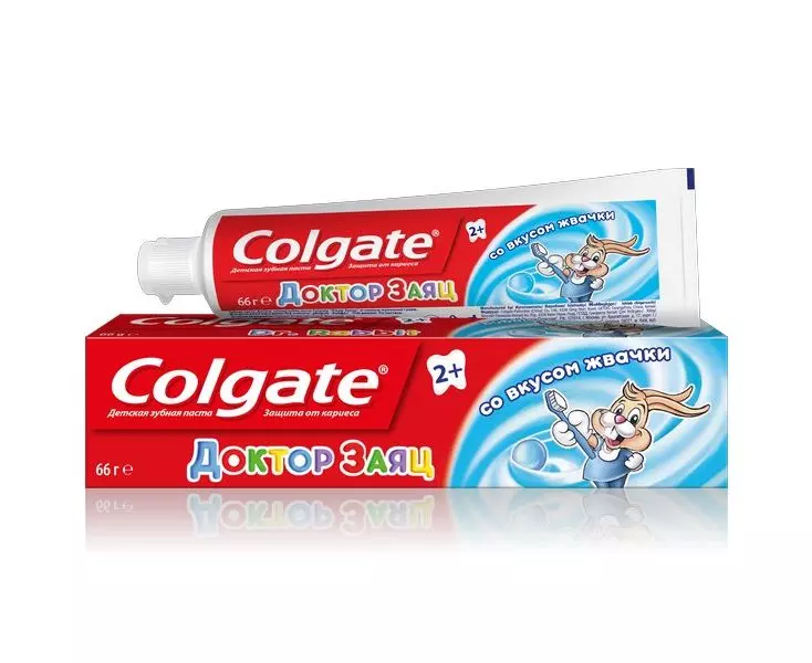 Зубная паста Colgate Доктор Заяц вкус Жвачки 50мл