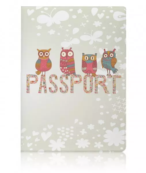 Обложка для паспорта Miusli Owls