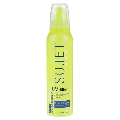 Пенка для укладки волос Sujet UF-Filter, очень сильная фиксация, 160 мл