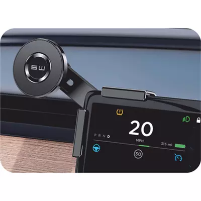 Автомобильный держатель телефона магнитный на присоске панель/сткло, SKYWAY S00303022