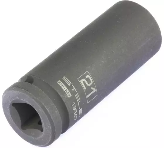 Головка ударная удлиненная 6-гранная 21мм 1/2&quot; Stels 13947