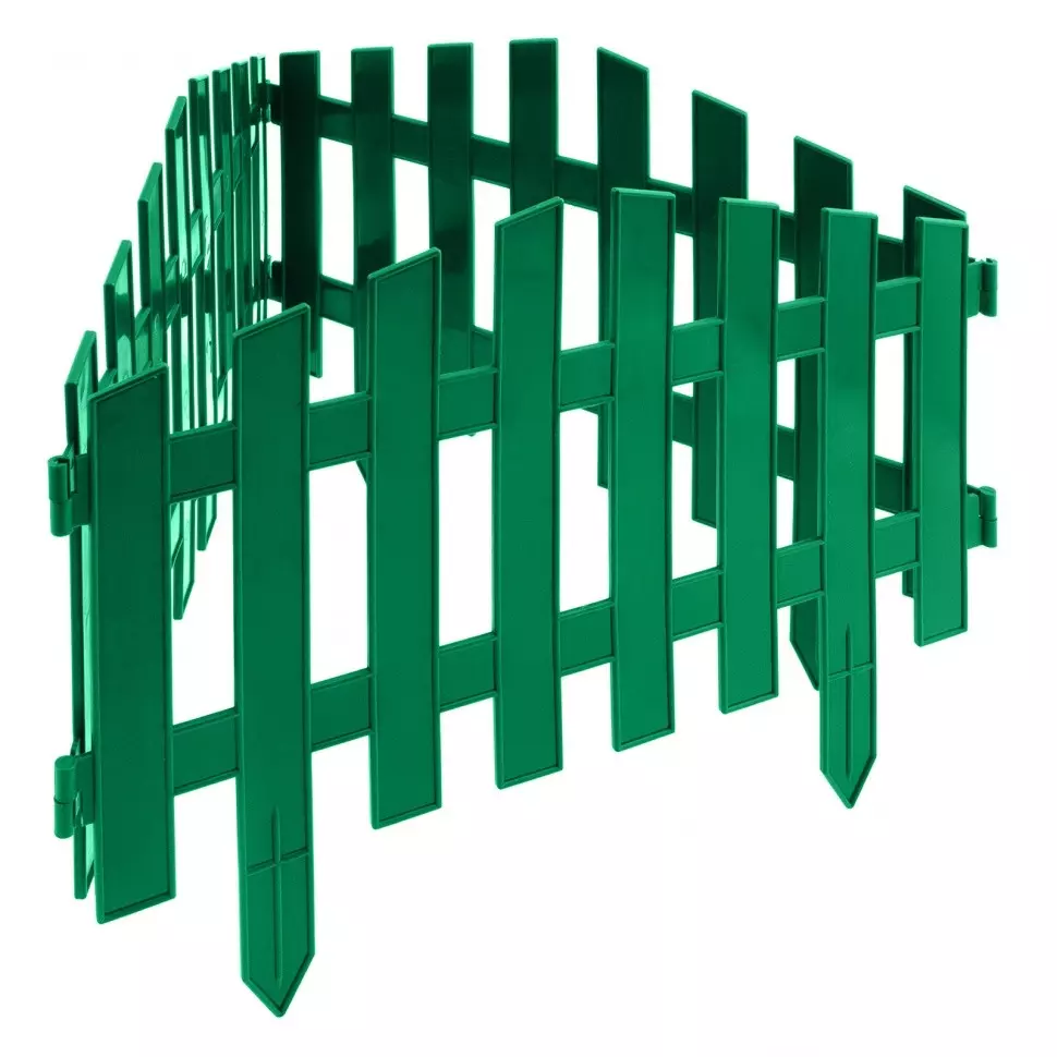 Декоративный забор Марокко, 28х300 см, зеленый, / Palisad