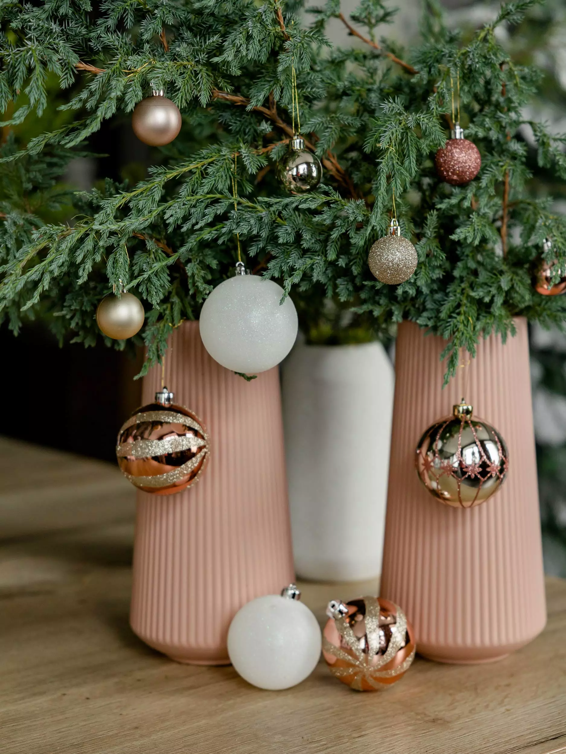 Елочные украшения пластик (36 шт) Волшебство на ветках VNVE-B29