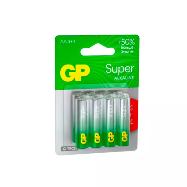Батарейка АА 8шт GP Super