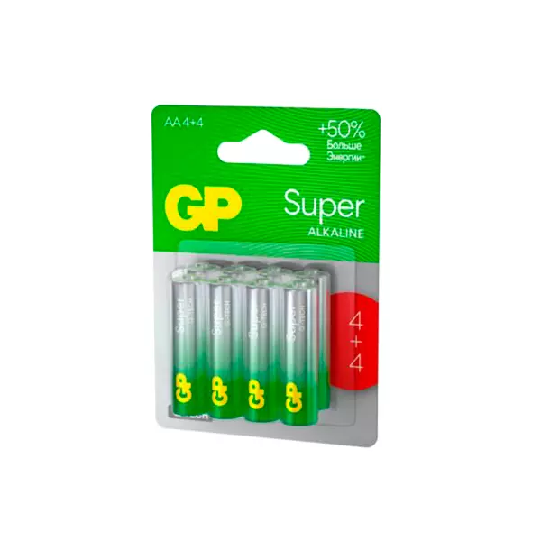 Батарейка АА 8шт GP Super