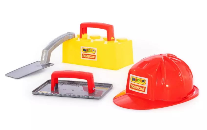 Игровой набор Каменщик 4 пр. №3 Construct Полесье 50519