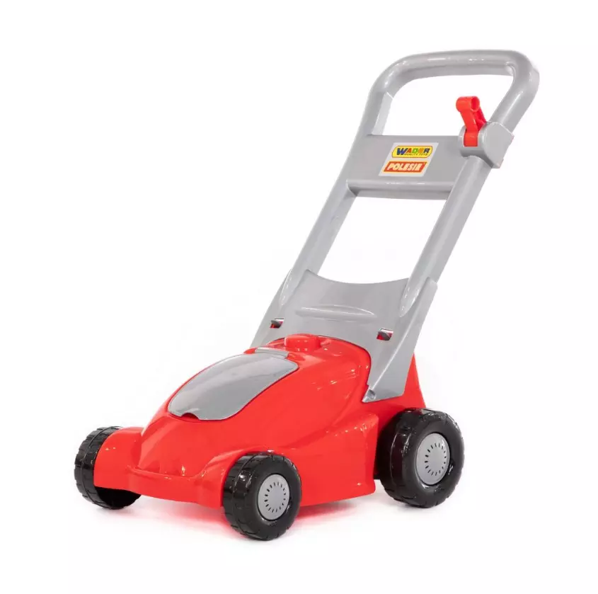 Газонокосилка детская №2 со звуком Полесье, красный 41593