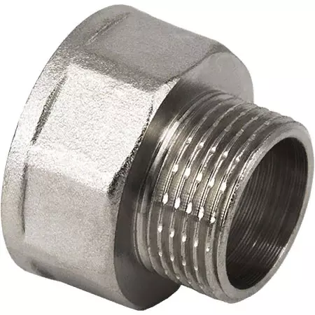 Переходник 1/2&quot;х3/8&quot; ВР/НР никель, RTP 35039