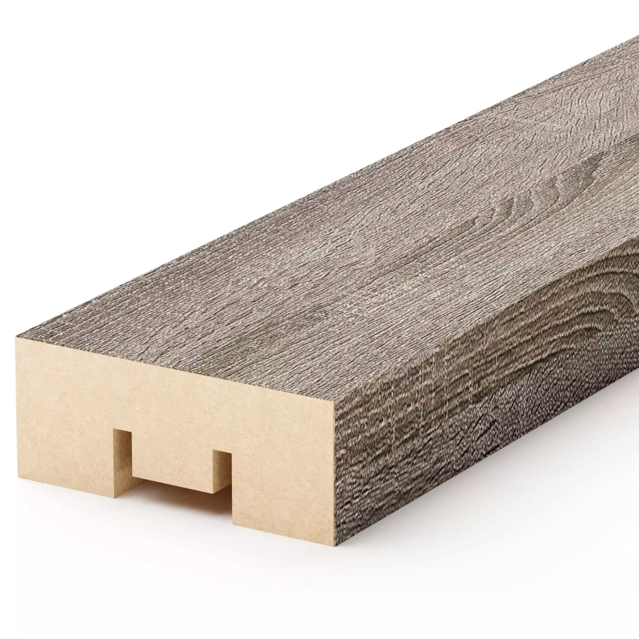 Интерьерная рейка МДФ STELLA Милана Дуб Винтаж 20х30х2700 мм