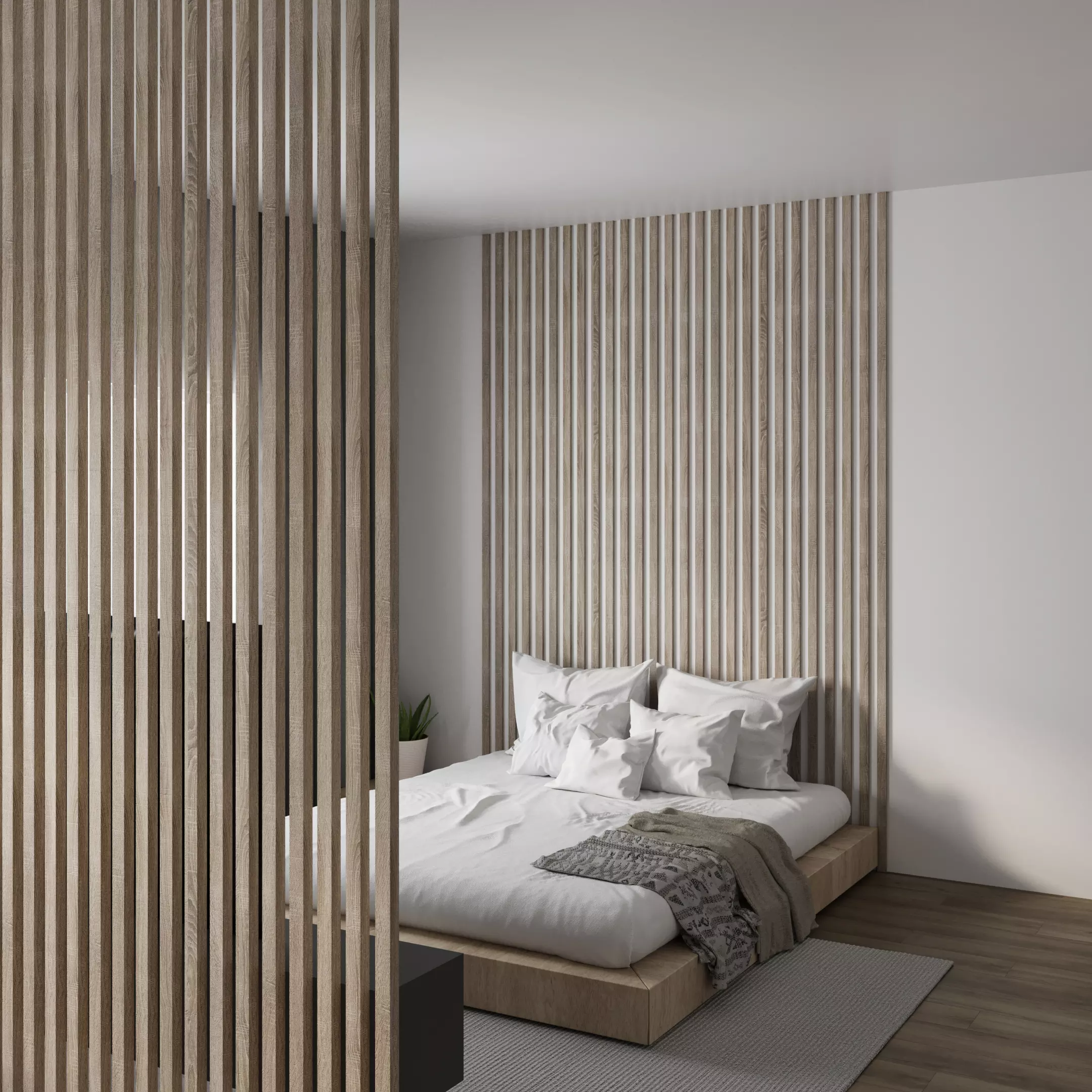 Интерьерная рейка МДФ STELLA Милана Дуб Винтаж 20х30х2700 мм