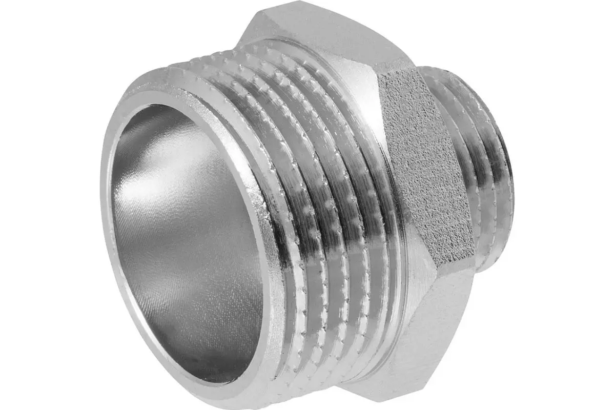 Ниппель переходный 1"х1/2" никель MPF, MP-У ИС.072015