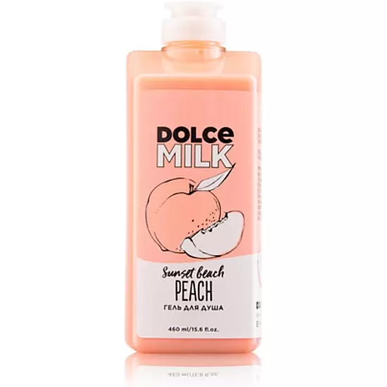 Гель для душа DOLCE MILK Персик на пляже 460 мл