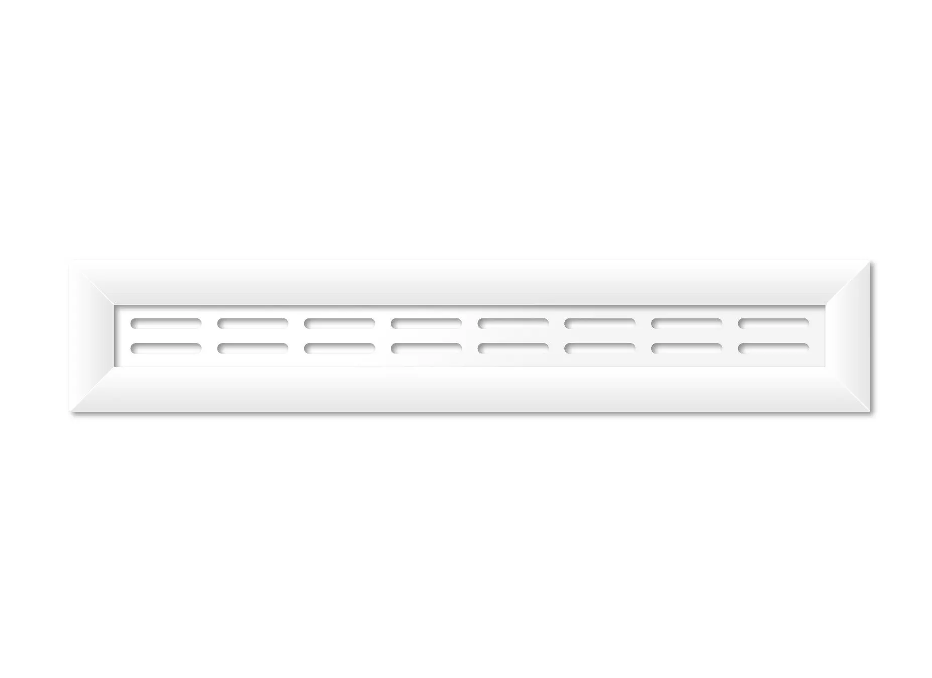 Крышка для экрана радиатора универсальная 90 см белый