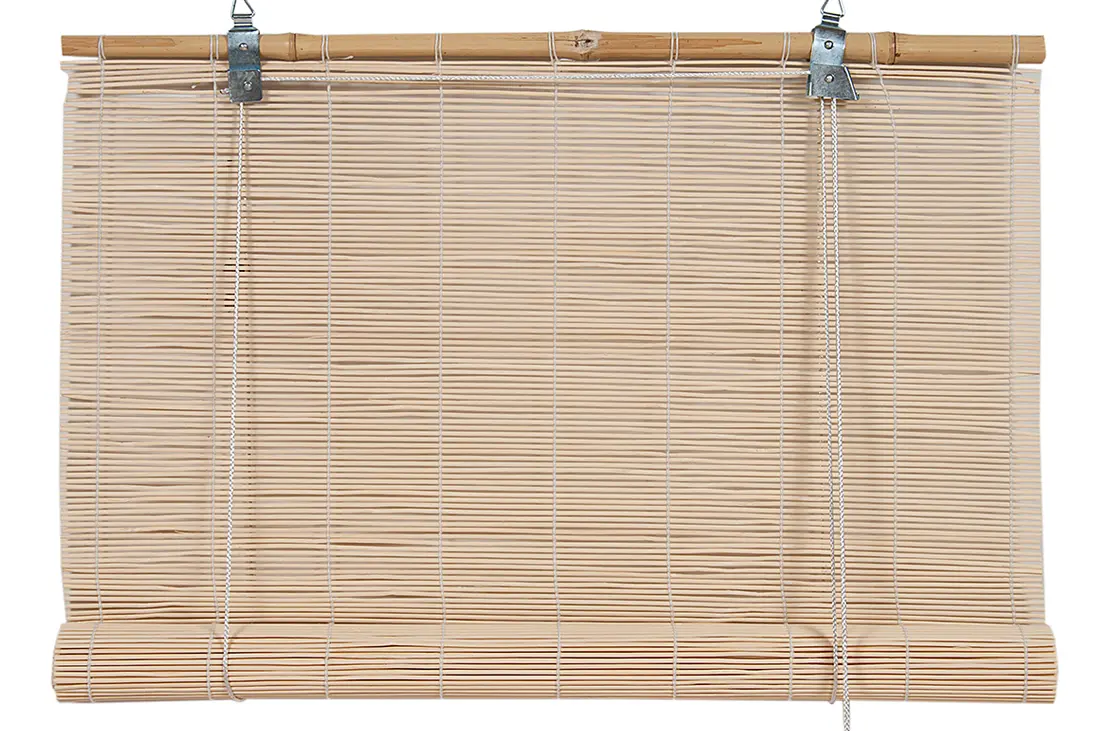 Рулонная штора 160*160 Bamboo 001 натур