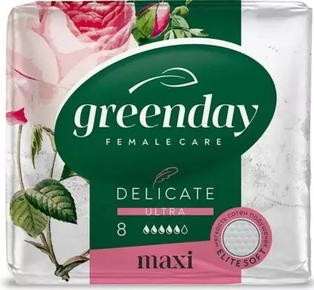 Прокладки GREEN DAY Ultra Maxi Dry DELICATE 8 шт