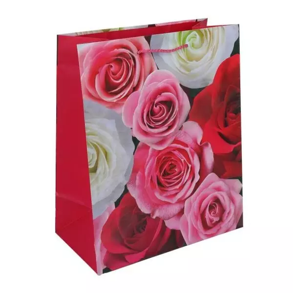 Подарочный пакет 18x23*8 Роза PM-104396-FLWR