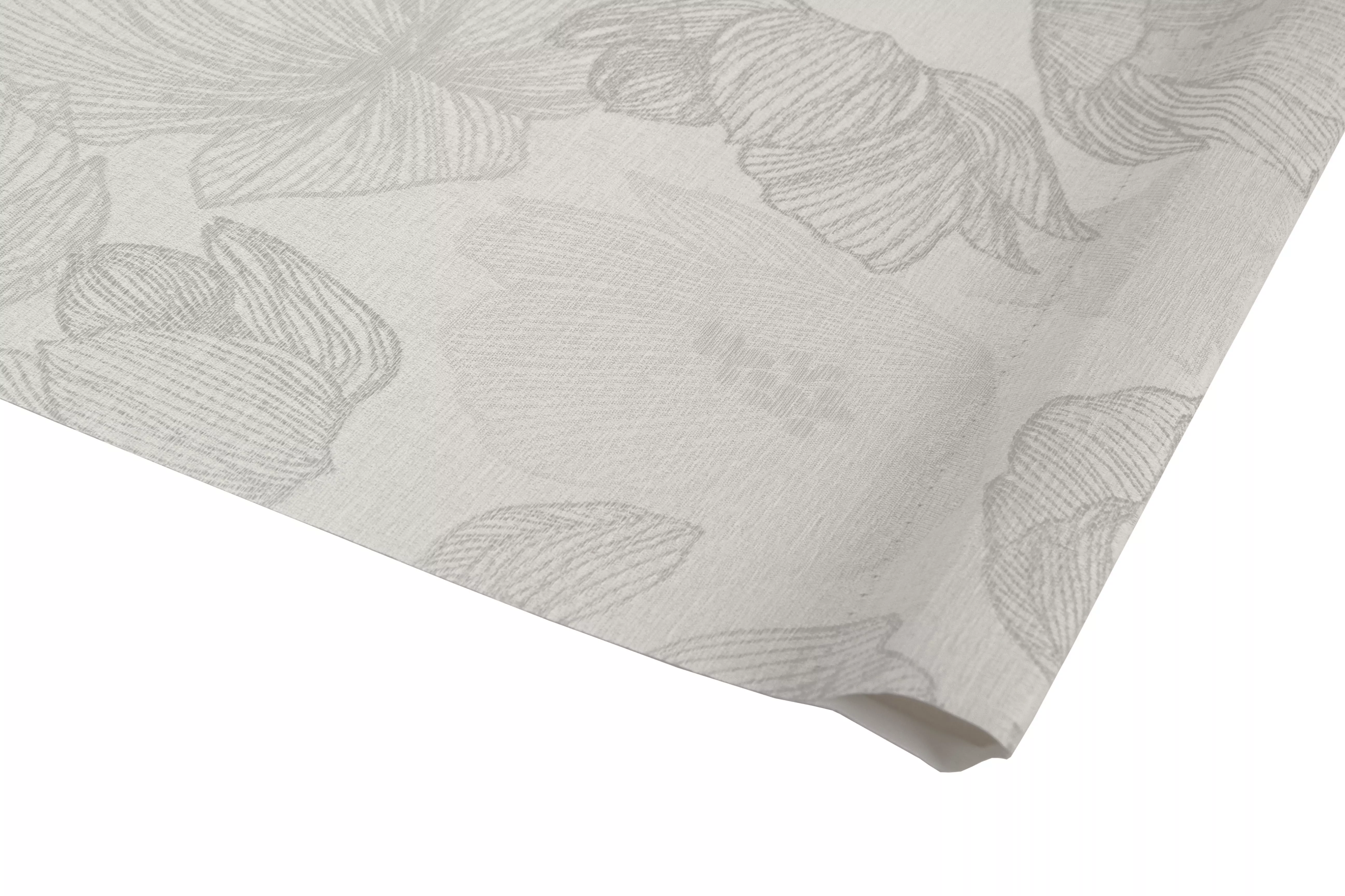 Рулонная штора блэкаут флора 65 (61)*160 см светло-серый Магеллан