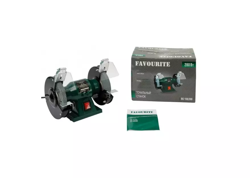 Заточной станок Favourite BG 150/280, 280Вт диск 150мм