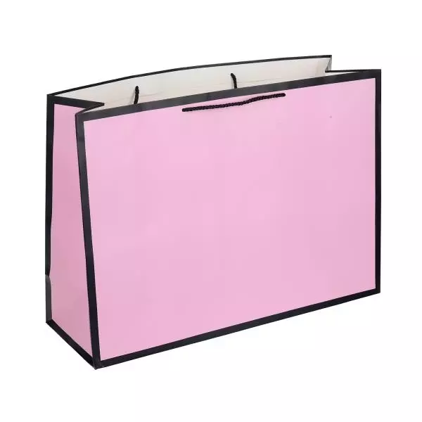 Подарочный пакет 34x45*16 Розовый PXL-128989-P