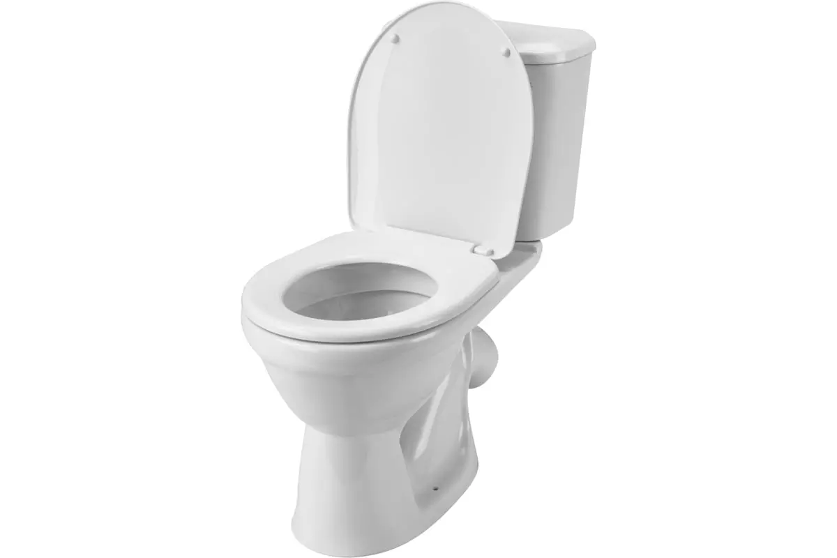 Унитаз Santek БОРЕАЛЬ 1.WH30.2.146 косой выпуск, 2-режимный слив, антивсплеск