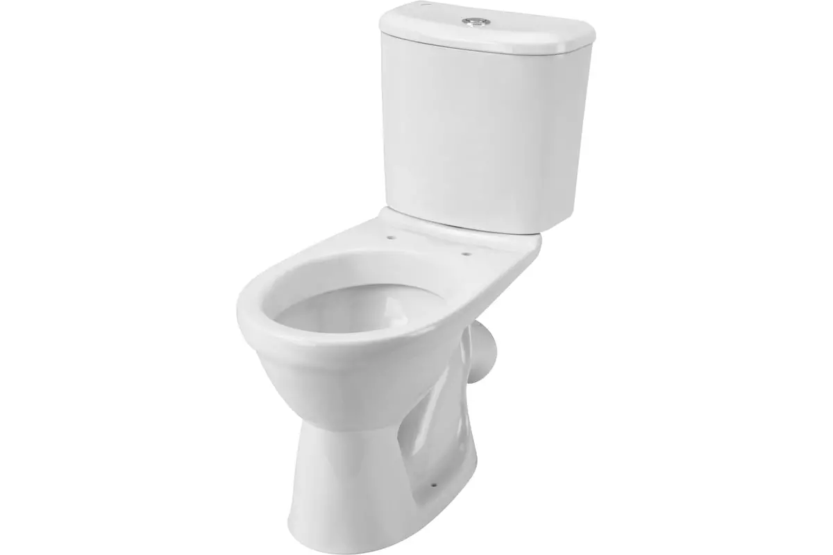 Унитаз Santek БОРЕАЛЬ 1.WH30.2.146 косой выпуск, 2-режимный слив, антивсплеск