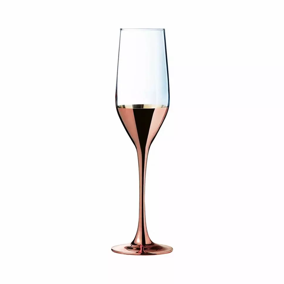 Бокал для шампанского 160 мл 4 шт Селест Электрическая медь Luminarc O0082