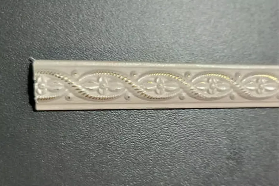 Молдинг 15х8х2400 мм, дюрополимер,цветной Paolo Arte COL130-6 выбеленная сосна