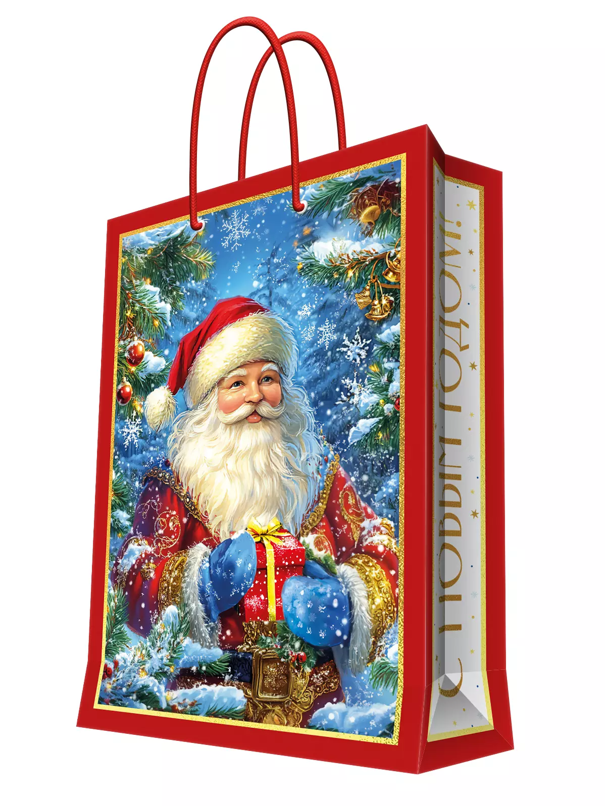 Подарочный пакет с ламинацией 33x45,7x10,2см 95784FE