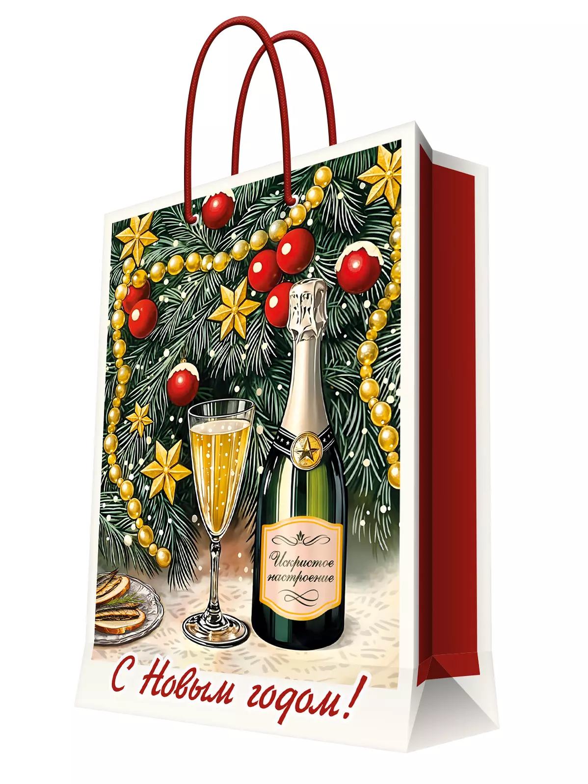 Подарочный пакет с ламинацией 33x45,7x10,2см 95786FE