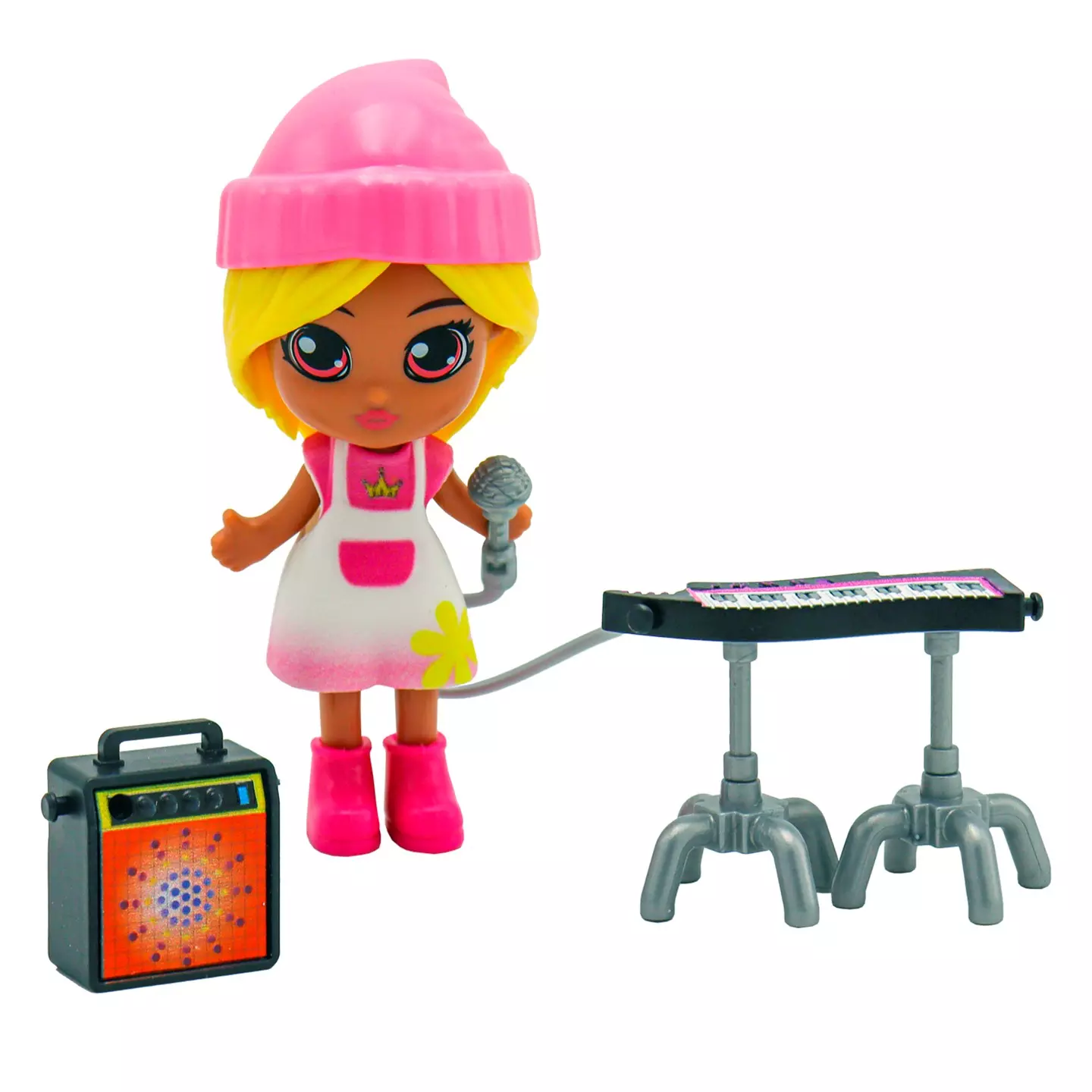 Игровой набор куколка в шапке Бритни с музыкальными аксессуарами Funky Toys FTk0081441-7