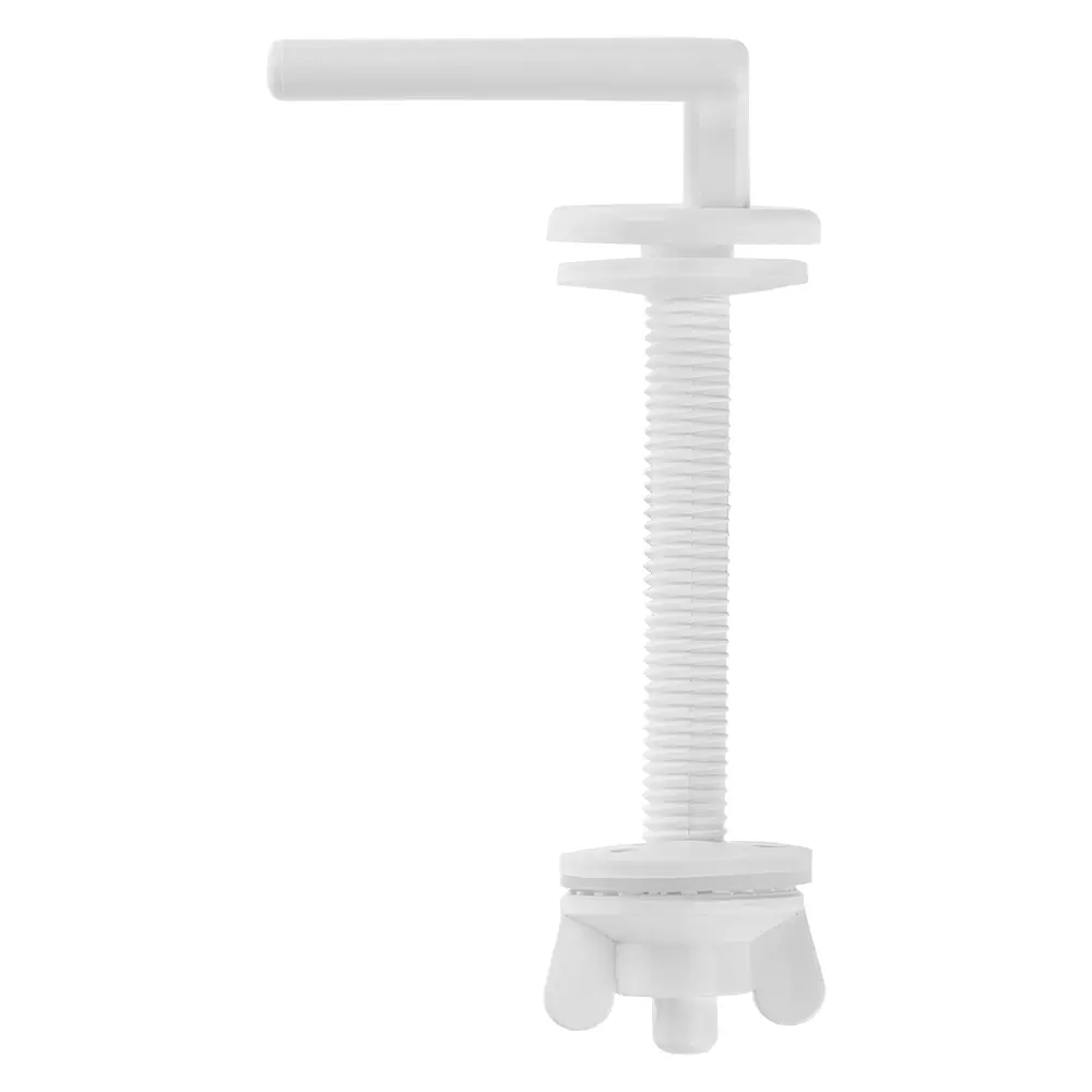 Крепёж сиденья унитаза (пара) белый пластик, MP-У ИС.131948