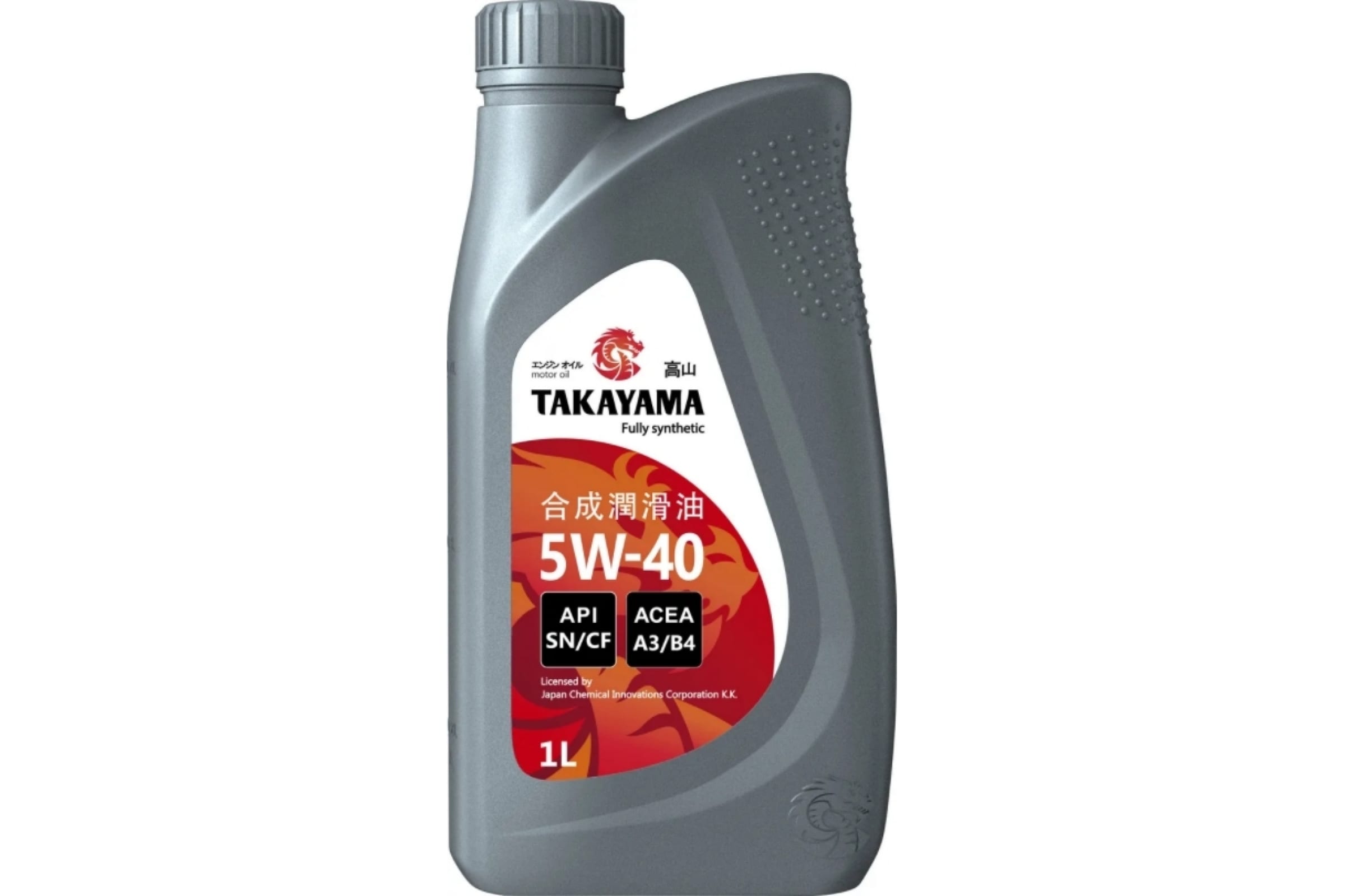 Масло моторное TAKAYAMA SAE 5W-40, API SN/CF, 1 л, пластик 605528