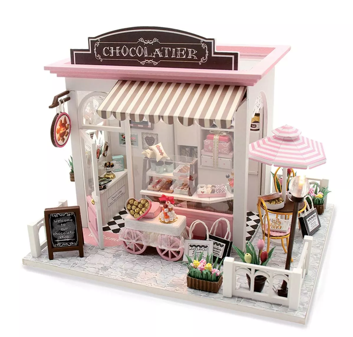 Румбокс интерьерный конструктор MiniHouse Шоколадница Hobby Day C007K